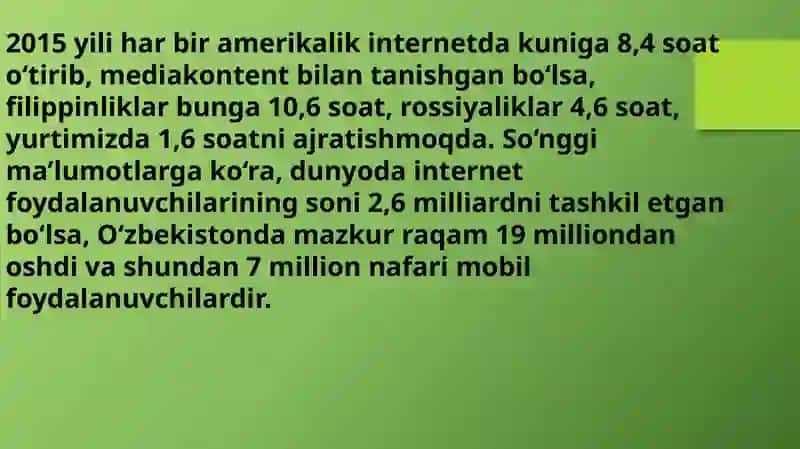 Mediasavodxonlik va axborot madaniyatining tadqiqiyligi ham jamiyatdagi ahamiyati 4