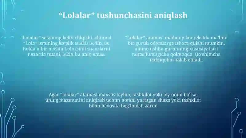 Lolalar 4