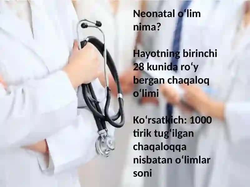 Neonatal o‘lim va uning oldini olishda oilaviy shifokor o‘rni 4