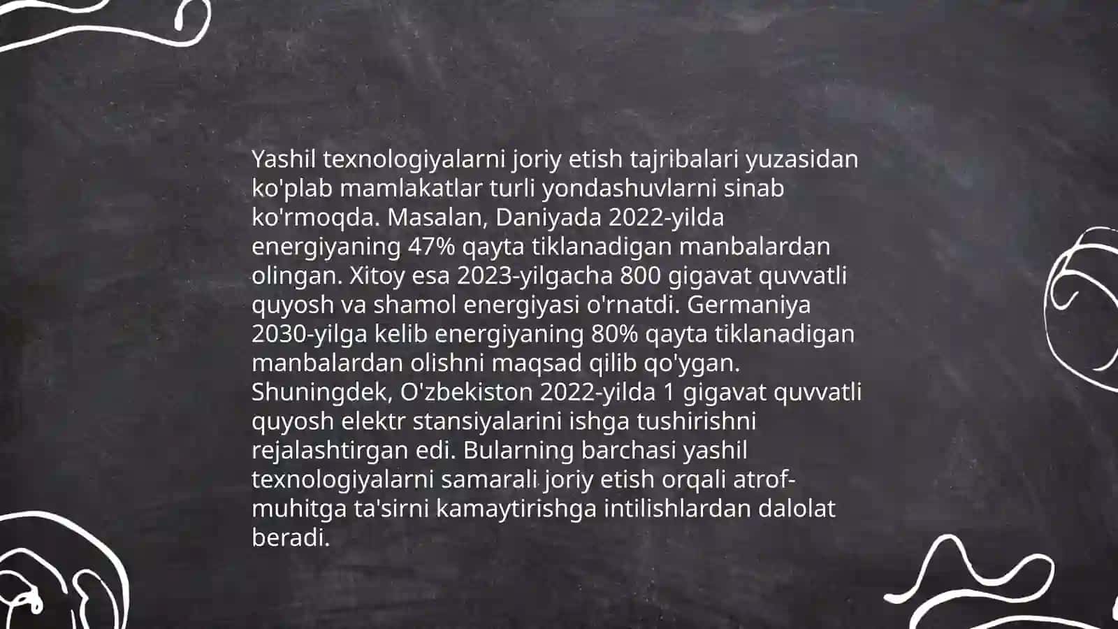 Rivojlanayotgan mamlakatlarda yashil iqtisodiyotning asoslari 4