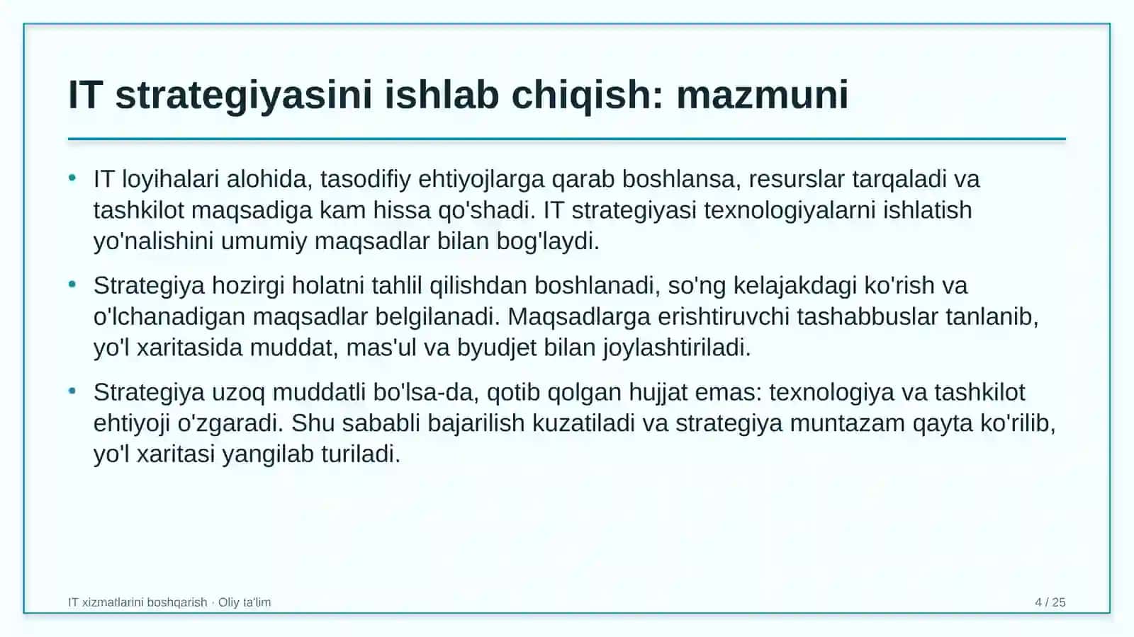 davlat xizmatlari markazlarida axborot texnologiyalari strategiyasini ishlab chiqish 3981 4