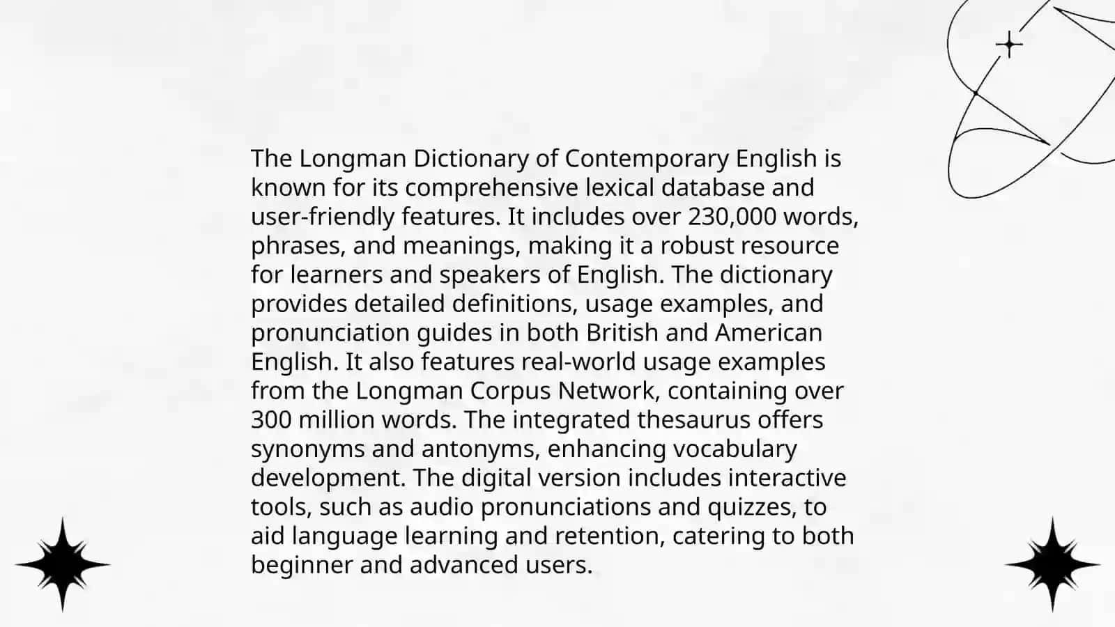 Longman Dictionary of Contemporary English 4