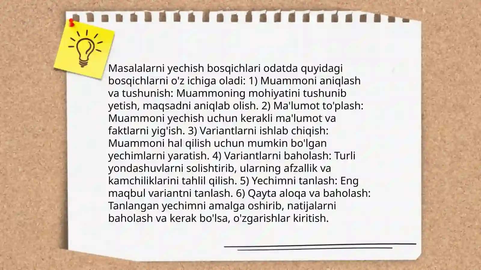 Sinfdan tashqari mashg'ulotlarda arifmetik masalalar yechishga o'rgatish metodikasi 4