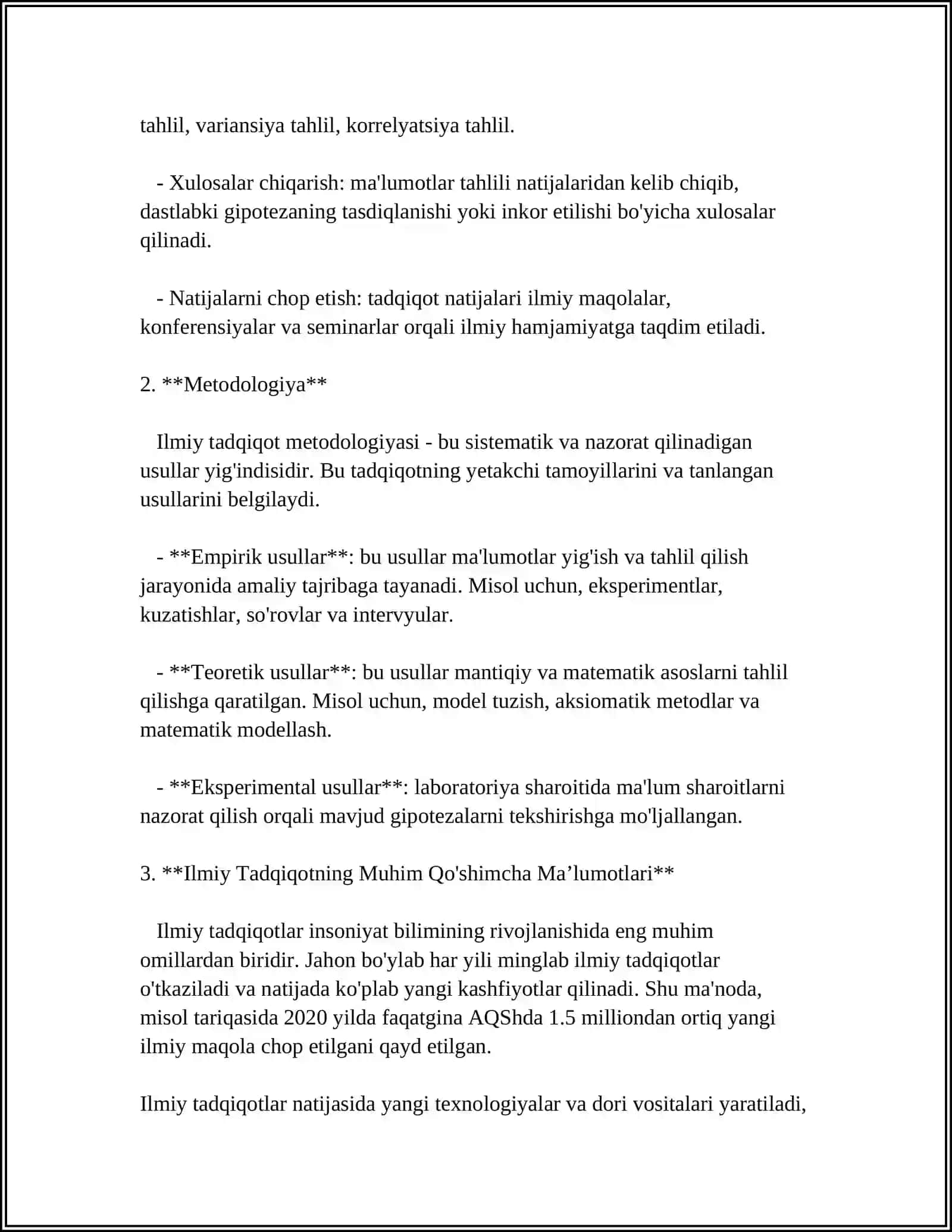 METODOLOGIYANI TADQIQ ETISH MANBALARI 4