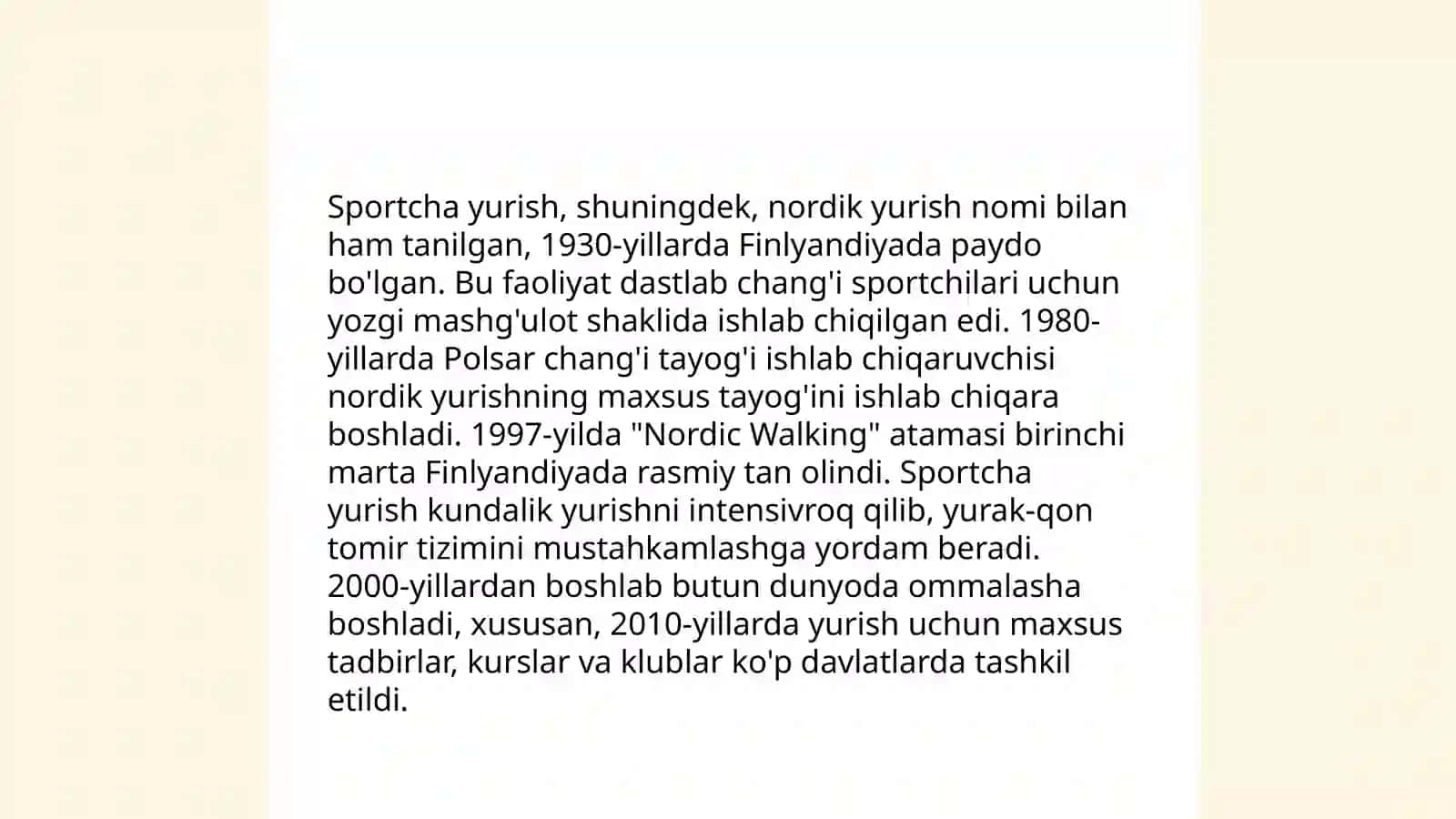 Sportcha yurish tarixi va texnikasi asoslari 4