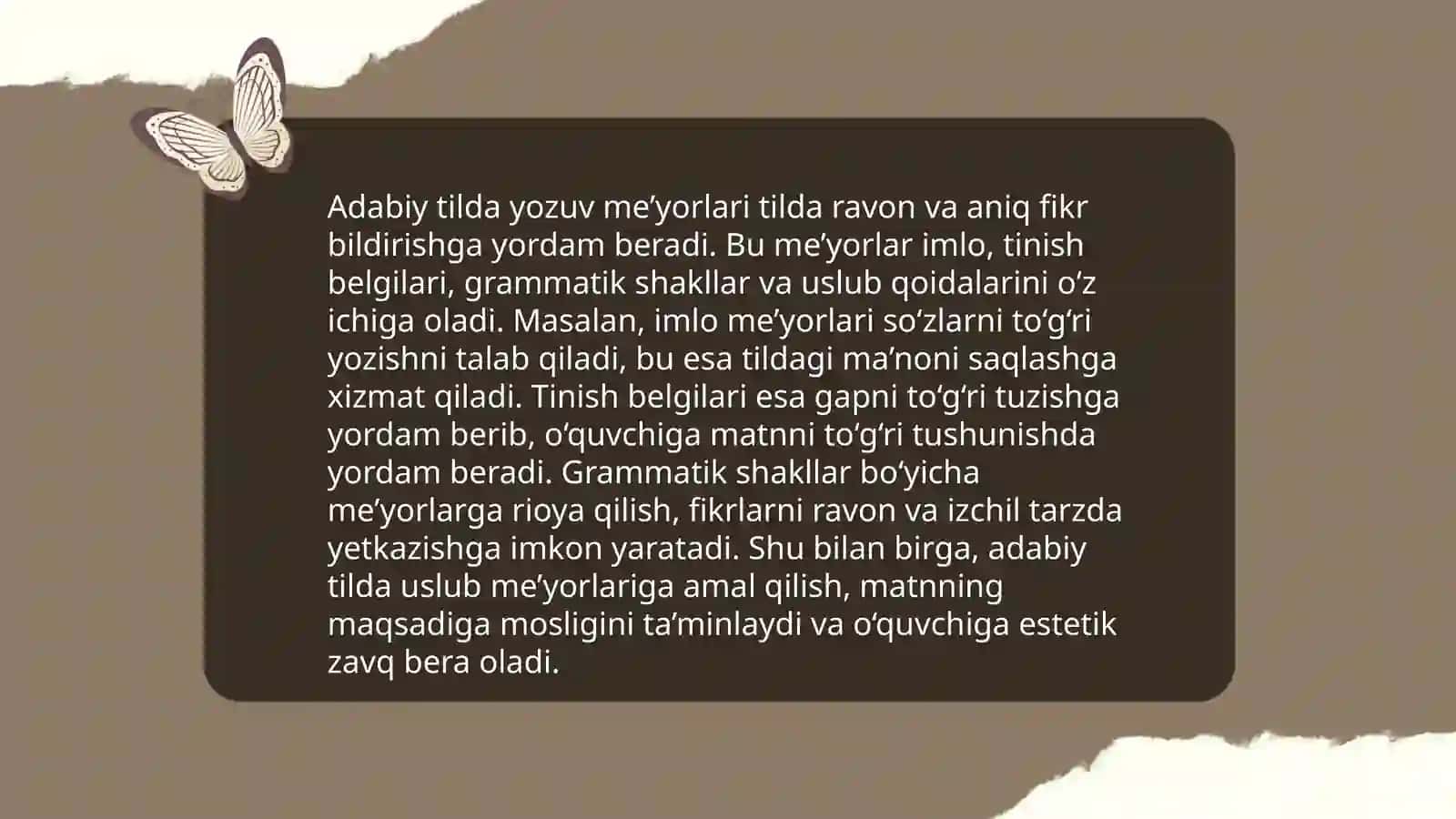 Adabiy til me’yorlari 4