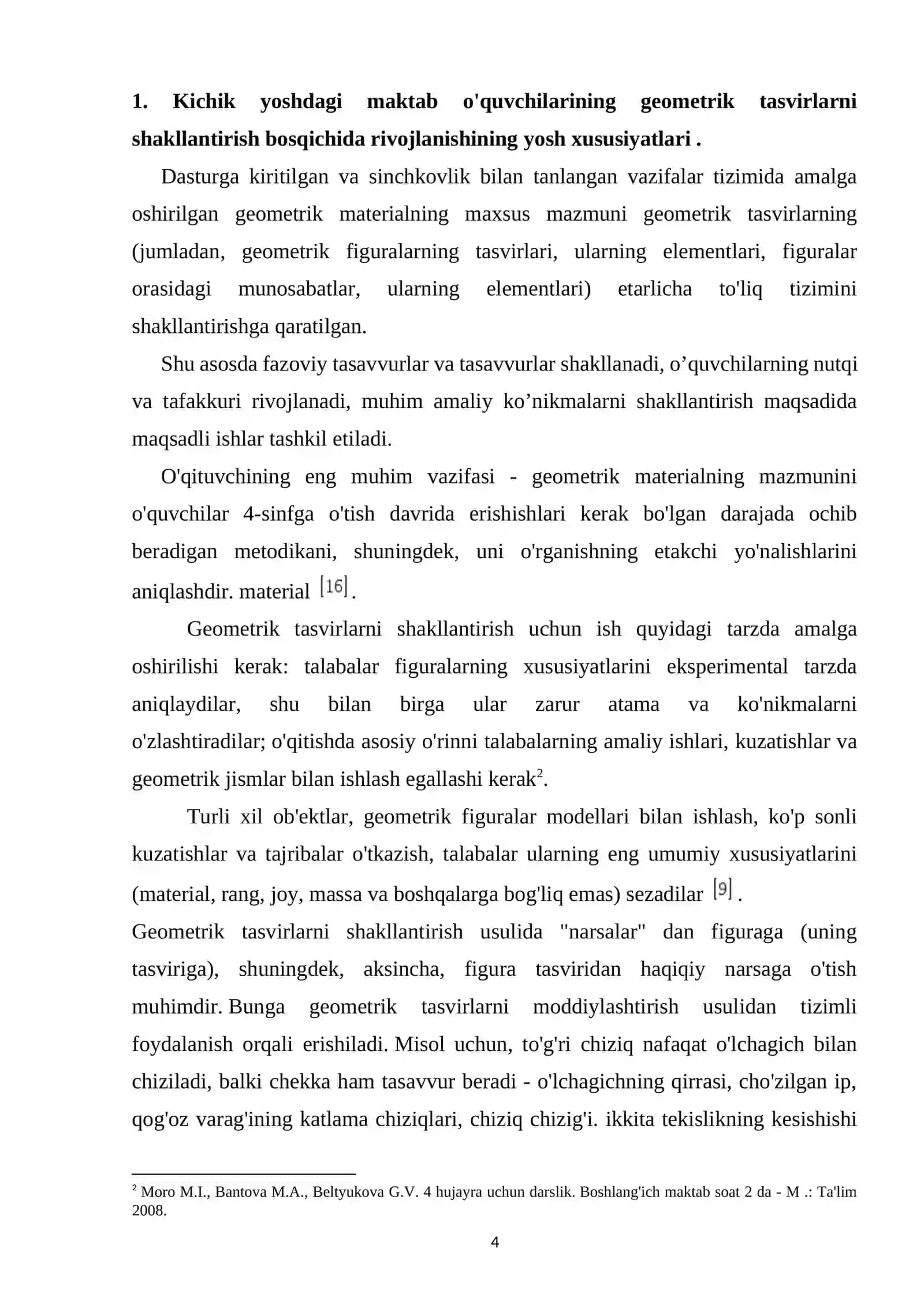 Boshlang'ich Sinf Matematika Darslarida Doira va Aylana Bilan Tanishtirishda Ko'rsatmali va Ko'rgazmaliikning Ahamiyati 4