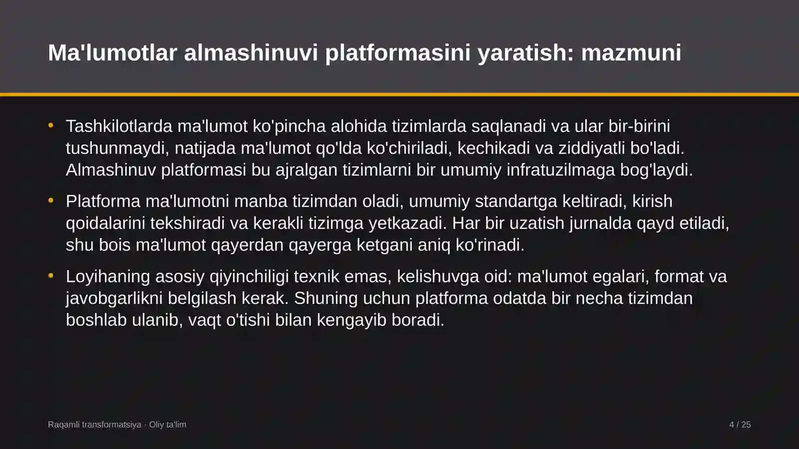 televideniyeda raqamli ma'lumotlar almashinuvi platformasini yaratish 7027 4