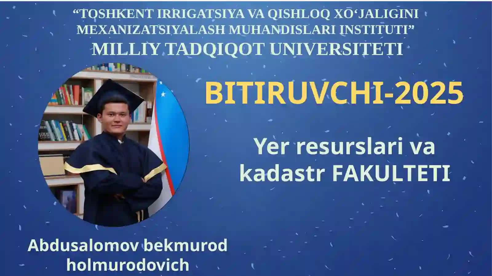 Yer resurslari va kadastr FAKULTETI BITIRUVCHI-2025 4