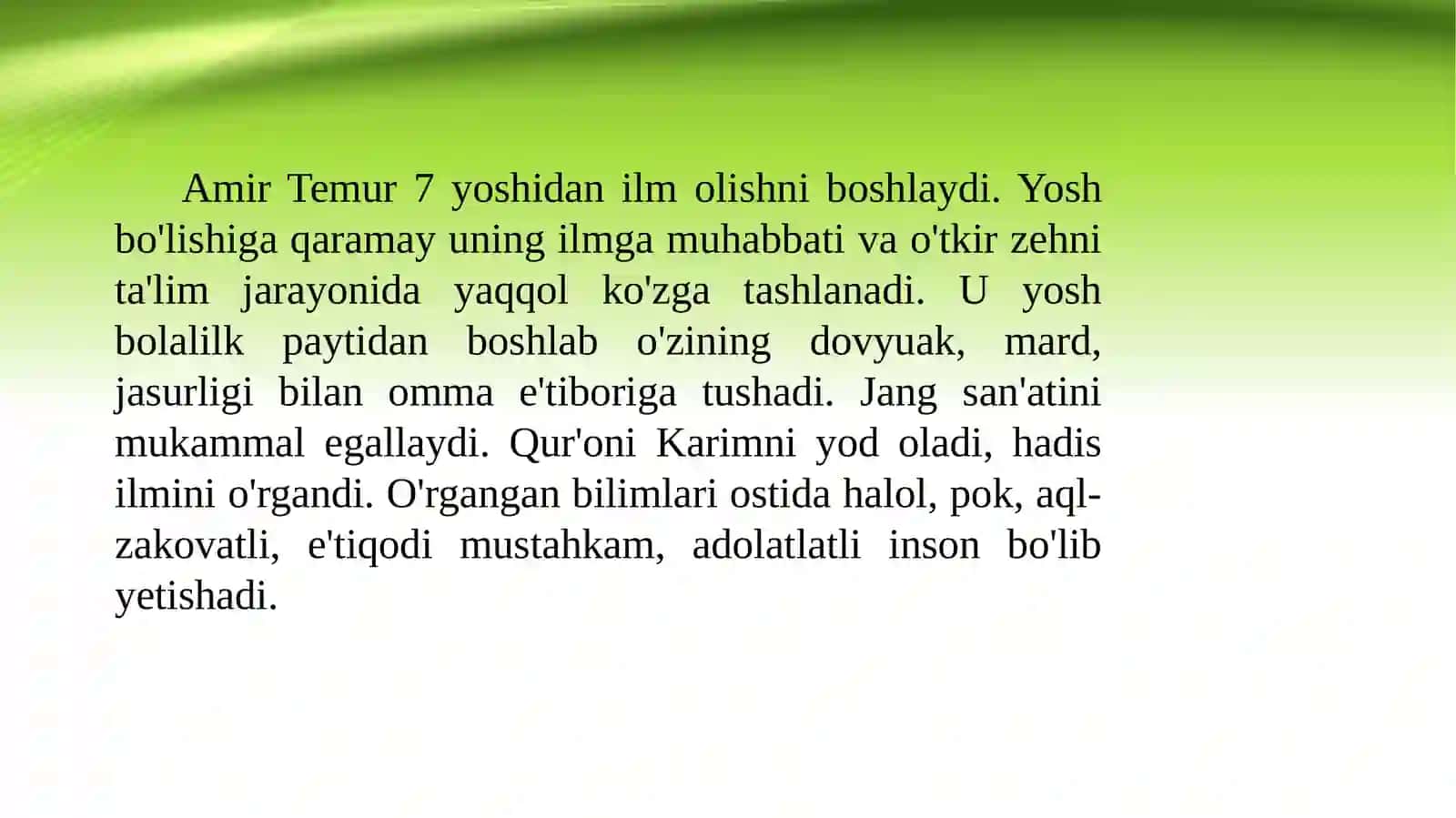 Amir Temuro'gitlarining tarbiyaviyahamiyati 4