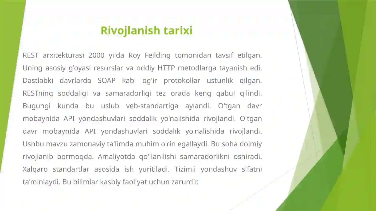 REST API VA ZAMONAVIY VEB-ILOVALAR 4