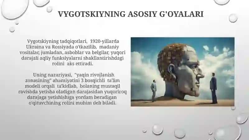 Oliy psixik funksiyalarni madaniy tarixiy rivojlanish nazariyasi va nutqiy tafakkur muammosi 4