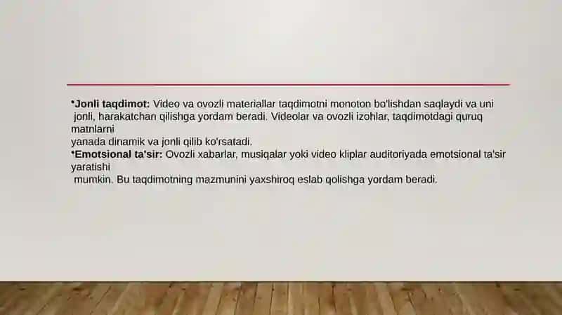 Ovoz va video materiallarga ishlov berish 4