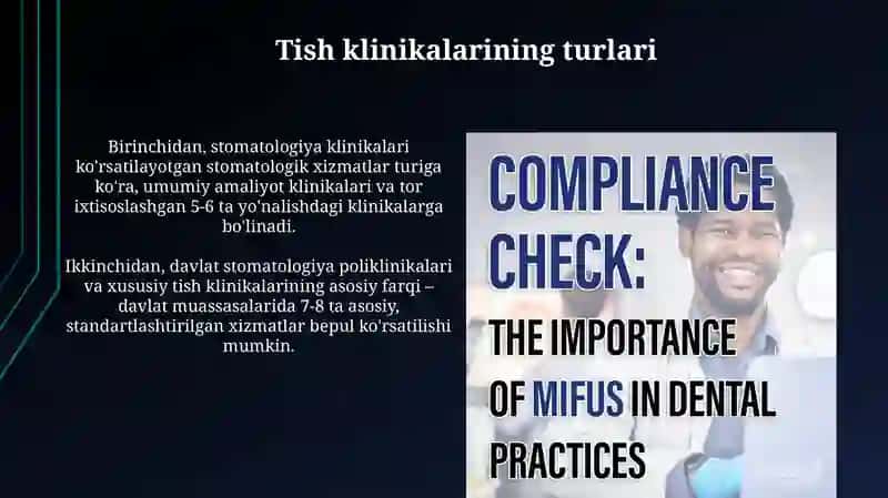 Stomatologiya klinikasi: turlari, kategoriyalari, kadrlar standartlari va asosiy muhim hujjatlarlar! 4