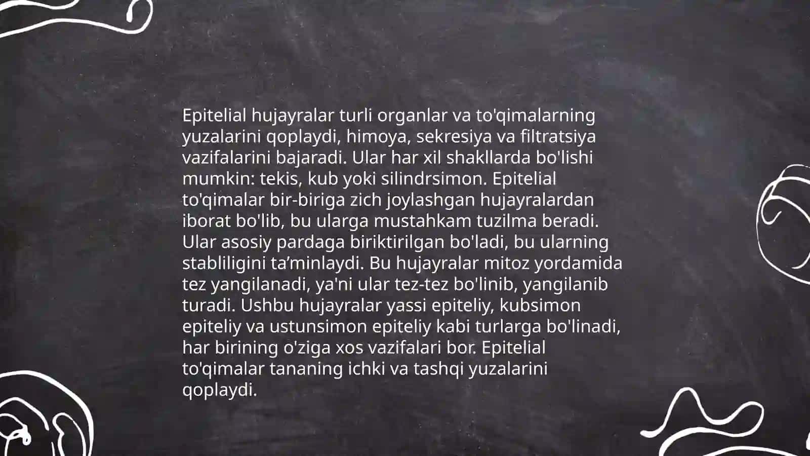Hid bilish aʼzosi gistologiyasi 4