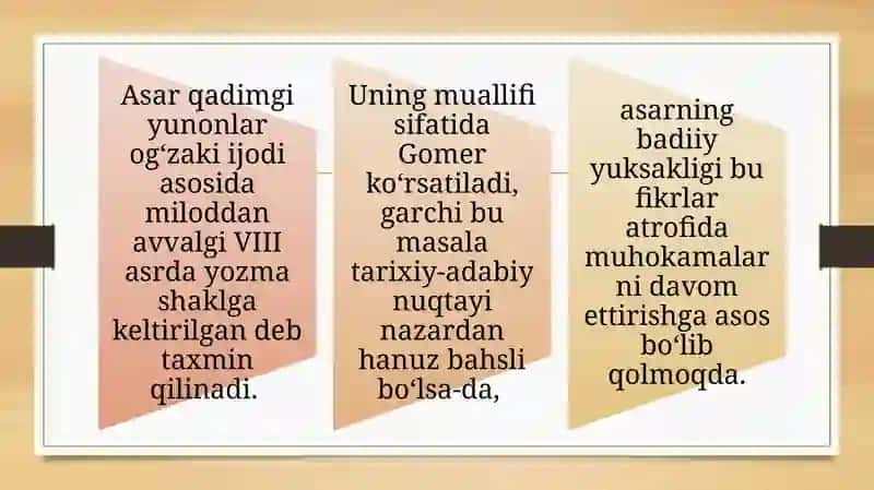 ODISSEYA ASARINING BADIIY XUSUSIYATI 4