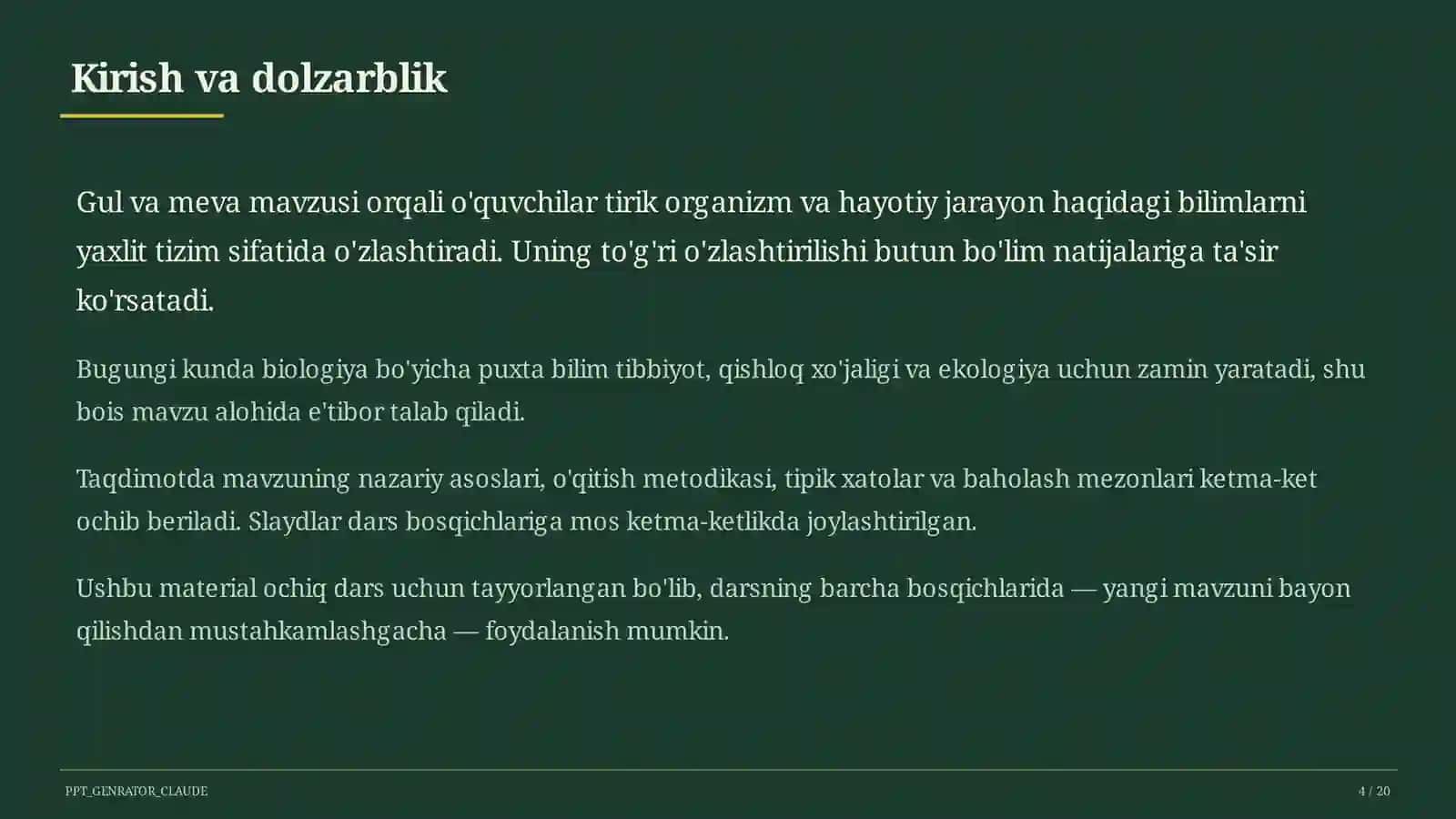 Gul va meva (5-sinf) 4