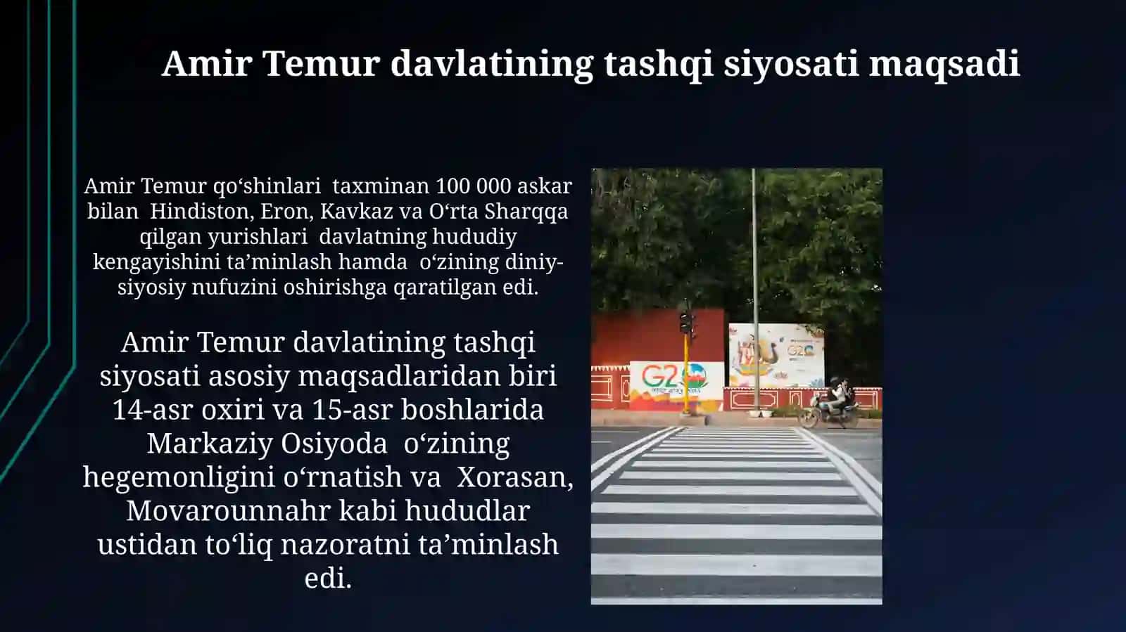 Amir Temurningtashqisiyosati 4