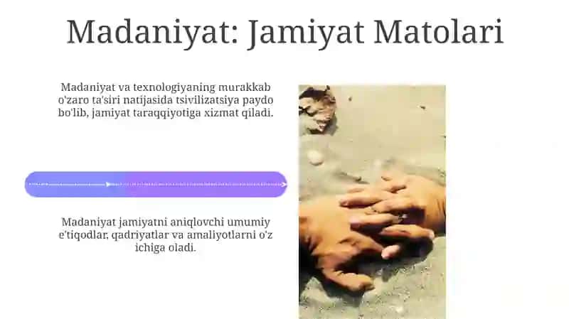 Manaviyat, madaniyat va sivilizatsiya tushunchalari nisbati 4