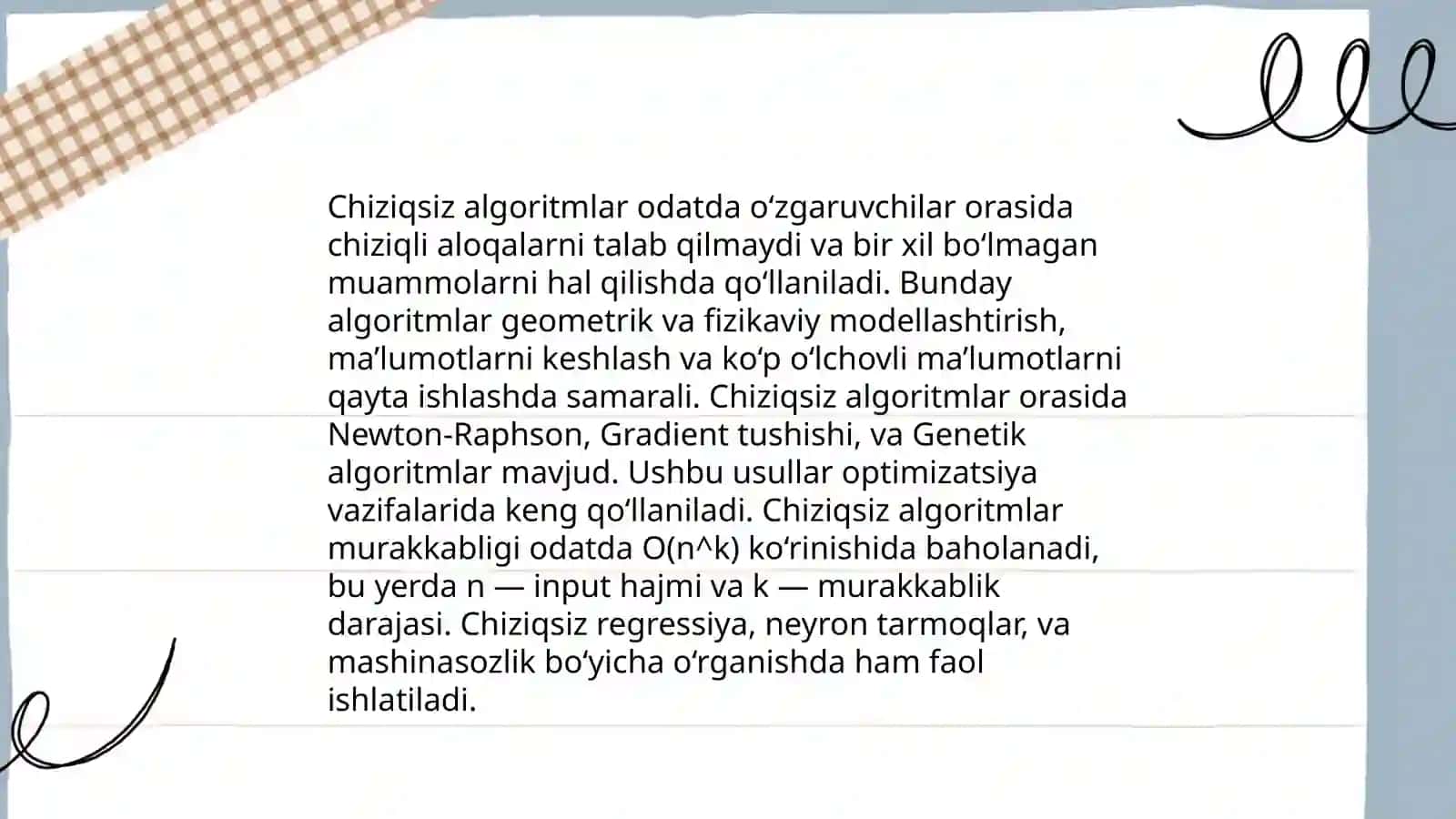 Chiziqsiz programmalashtirish 4