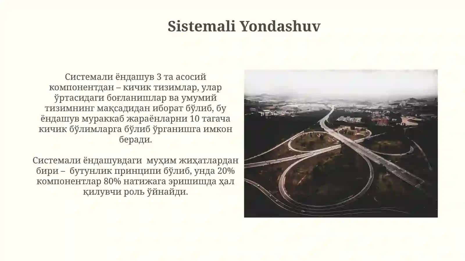 Rivojlanish va oʻzaro aloqadorlikning asosiy qonuniyatlari 4