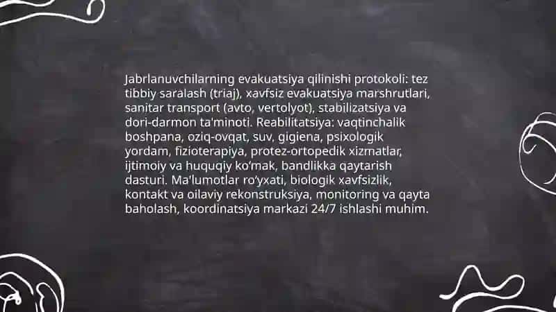 Favqulotda vaziyatlarni tugatilish omillari 4