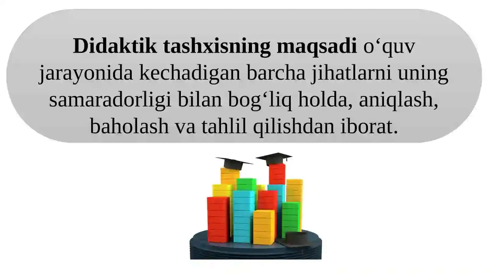 O’QUVCHILARNING BILIM, KO’NIKMA, MALAKA VA KOMPETENSIYALARINI TASHXISLASH 4