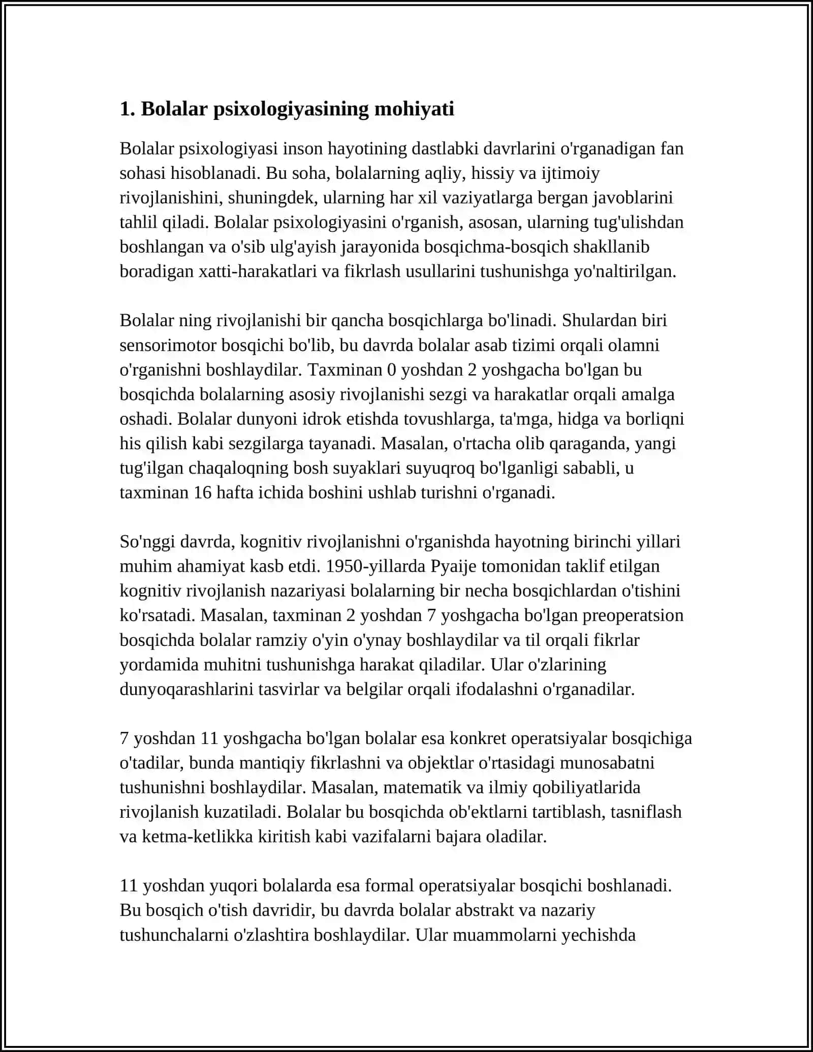 Bolalar Psixologiyasi 4