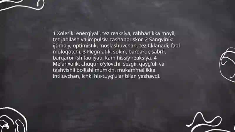 Temperament 4