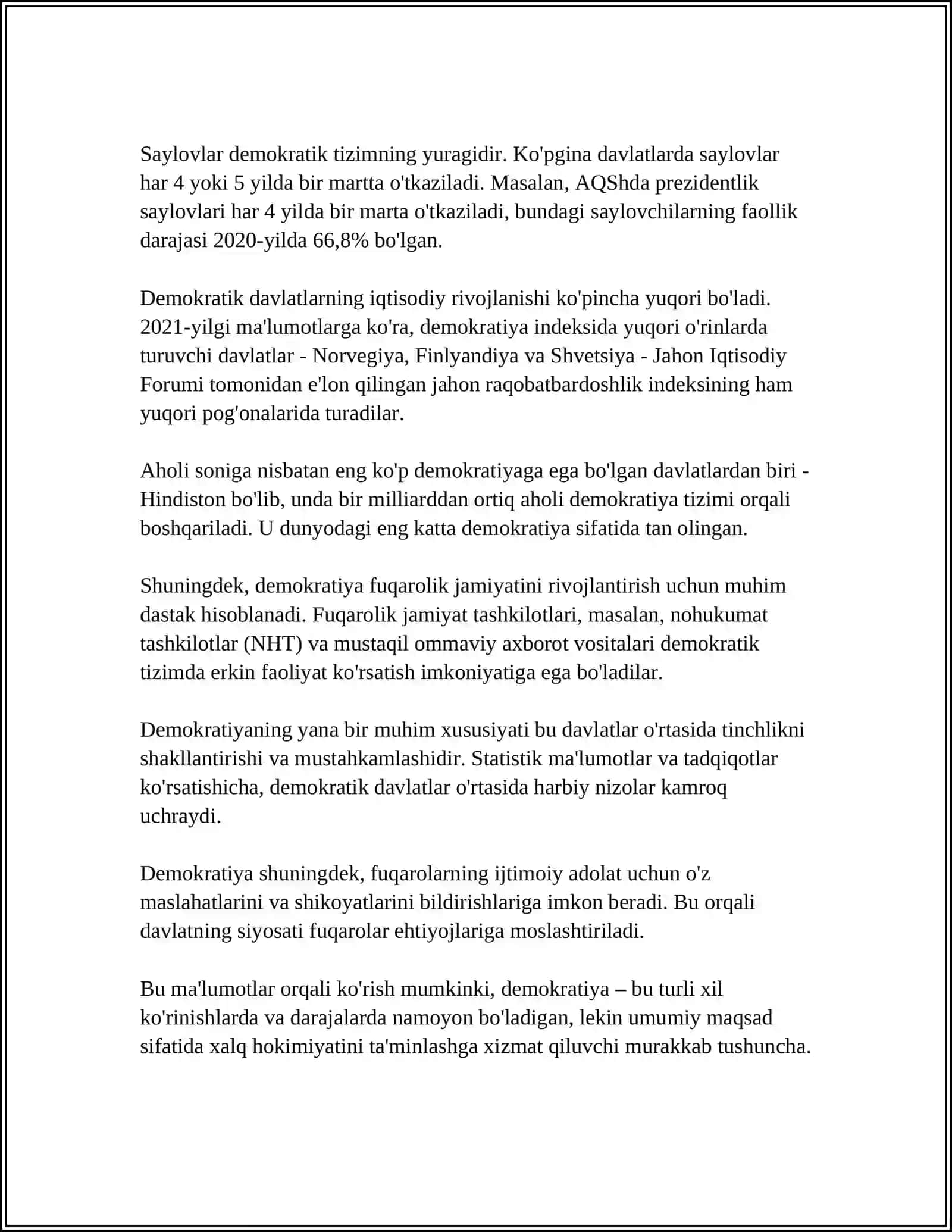 AFINADA DEMOKRATIYA 4