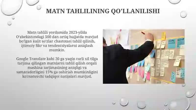 Matnni tahlil qilish mavzusida taqdimot 4