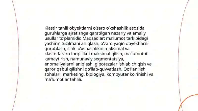 Klastir tahlil 4