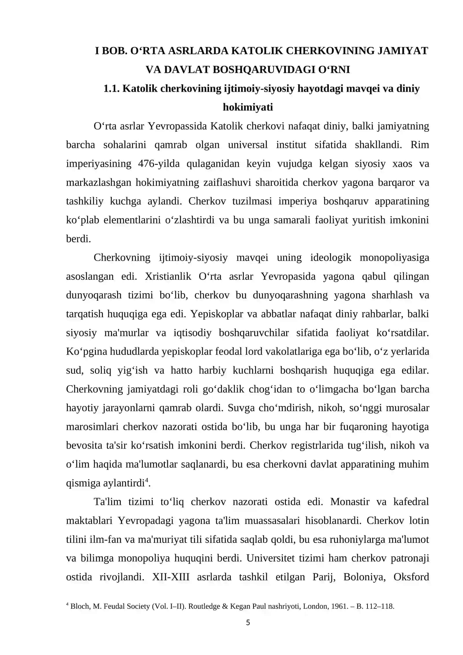 OʻRTA ASRLARDA KATOLIK CHERKOVI VA PAPALIK 4