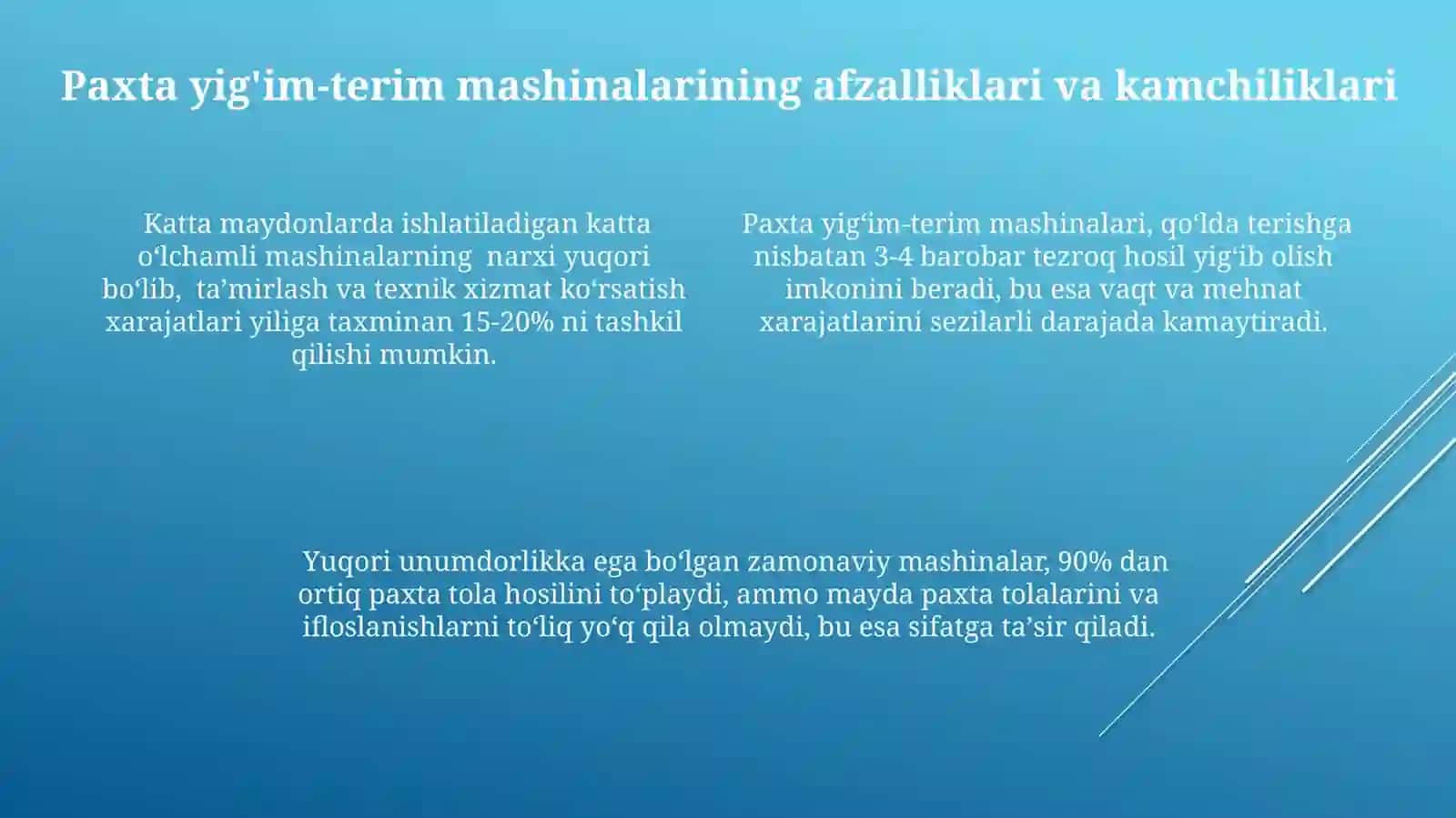 Paxta Yigim-Terim Mashinalari 4
