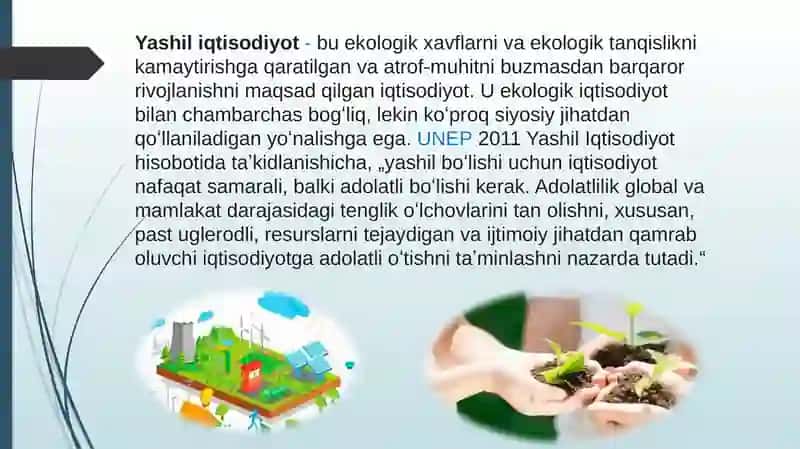 Yashiliqtisodiyot 4