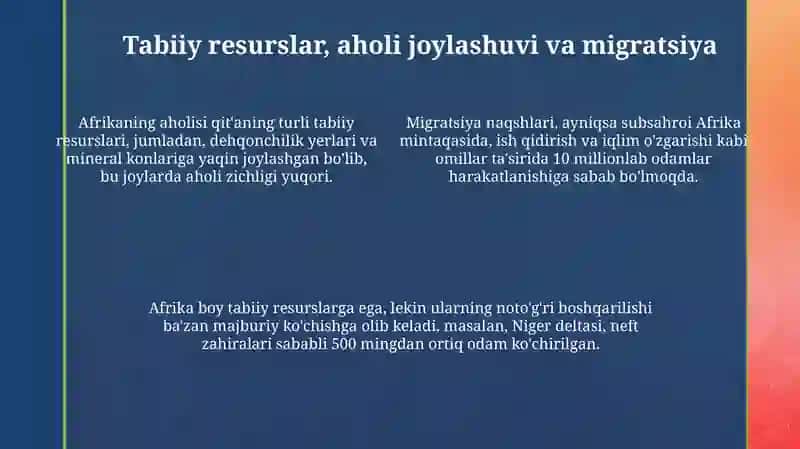 Afrika materigi geografik o’rni va o’rganilishi 4