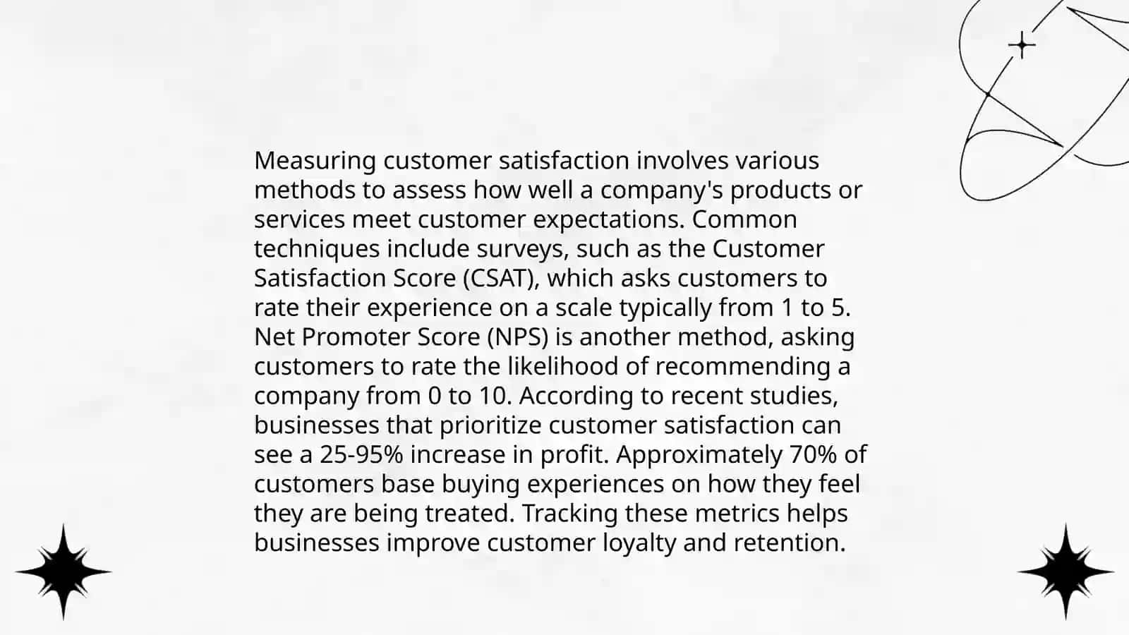 Understanding customer satisfaction 4