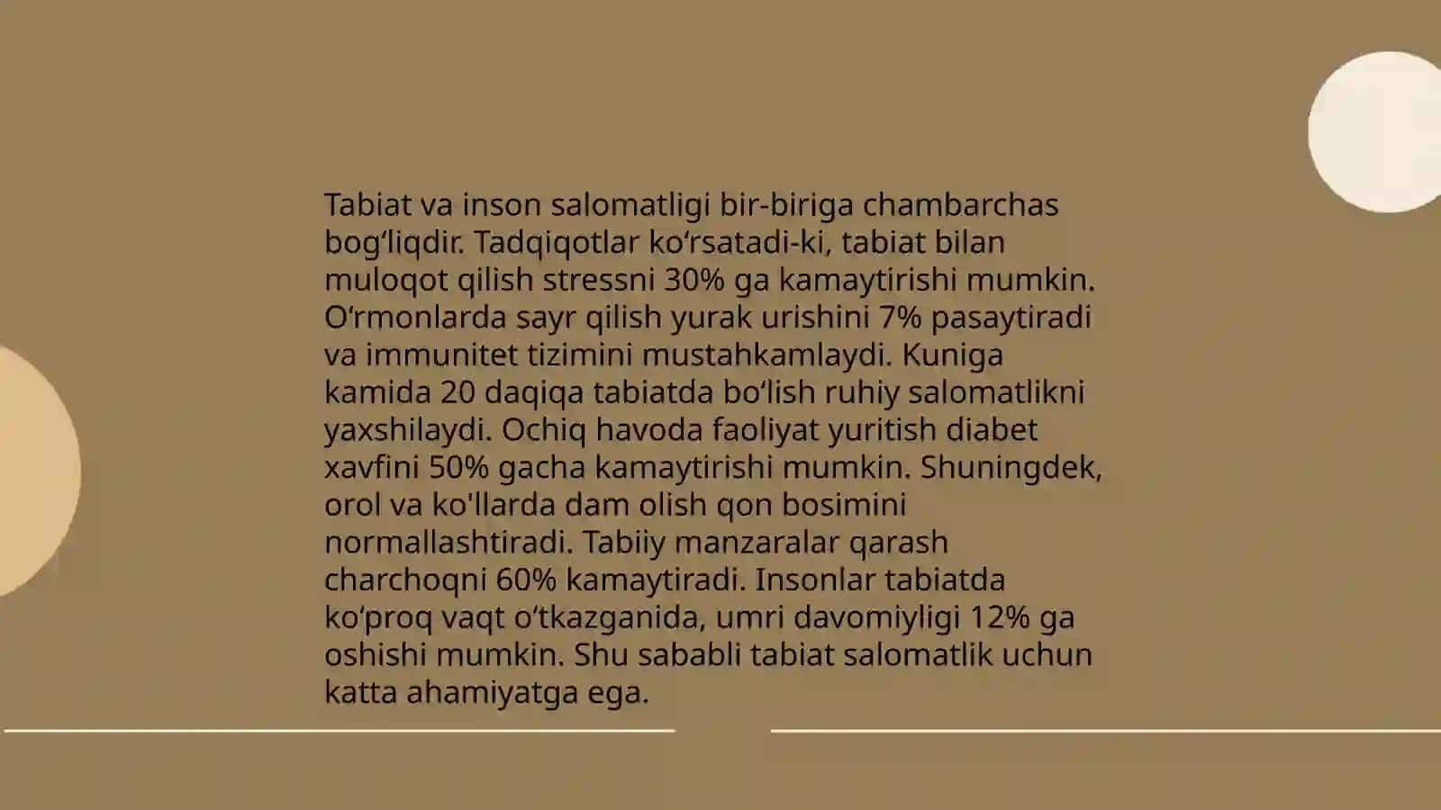 Taqdimotlar/Ona tabiatni asrash 4