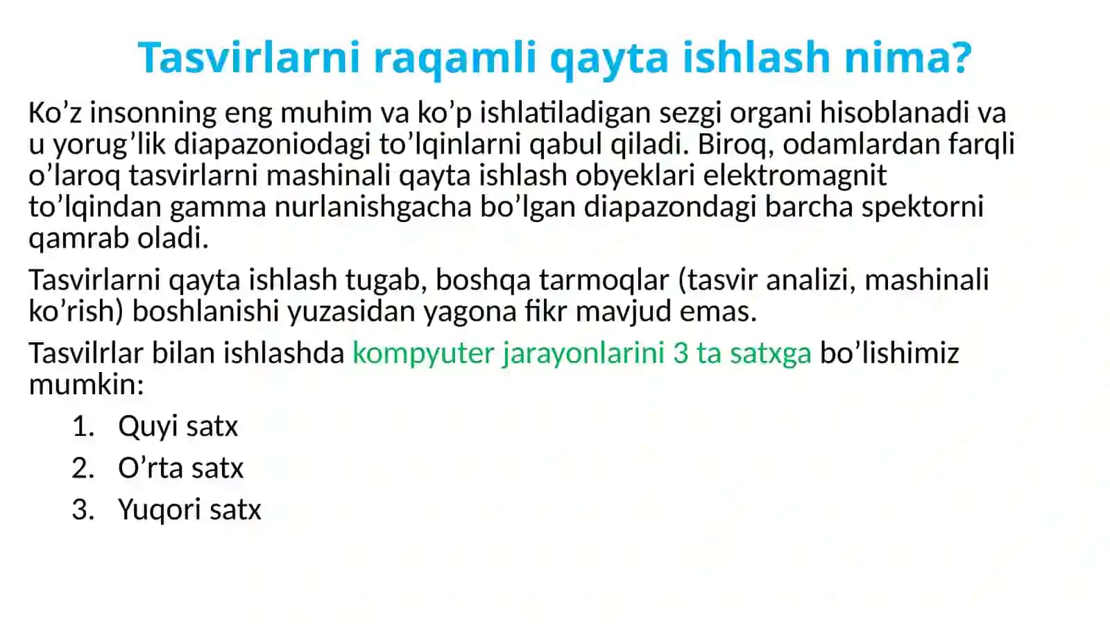 Kirish_Tasvirlarni raqamli qayta ishlash 4