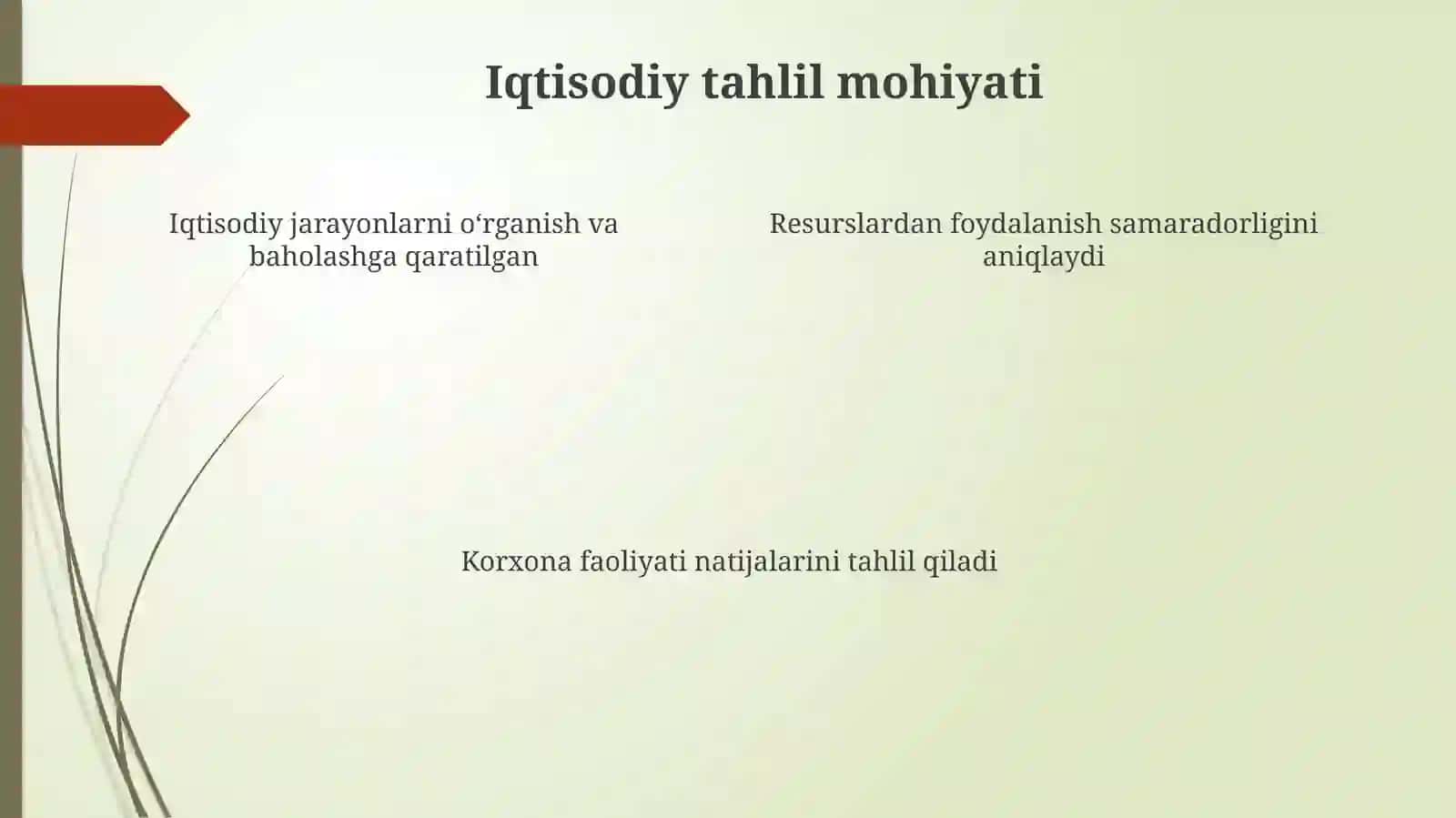 Iqtisodiy tahlilda iqtisodiy-matematik usullarni qoʻllashning zaruriyati 4