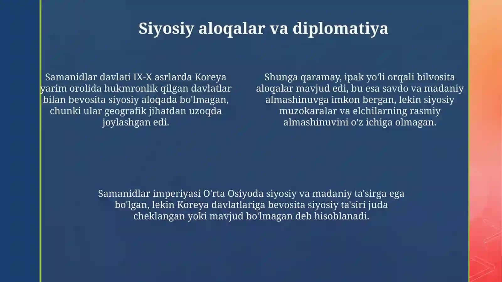 Koreyaoʻrtaasrlardavasomoniylar 4