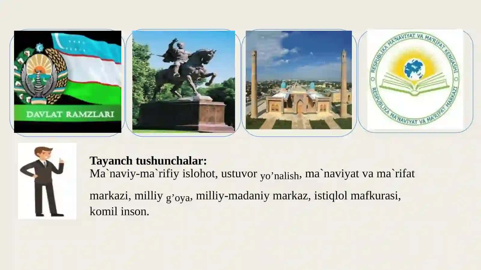 Mustaqillik yillarida O‘zbekiston dagi ma’naviy va madaniyat taraqqiyoti 4