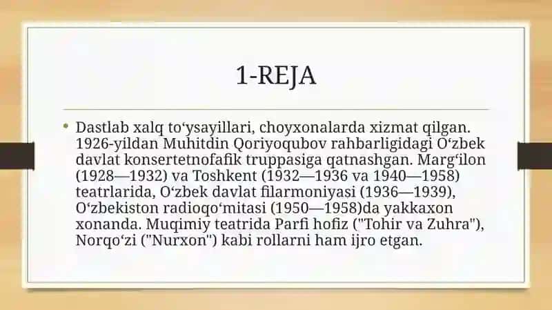 JORAXON SULTONOV, MAMURJON UZOQOV IJRO USLUBI 4