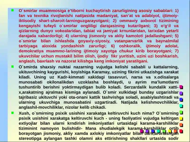 O‘smirlarda somatik kasalliklar 4