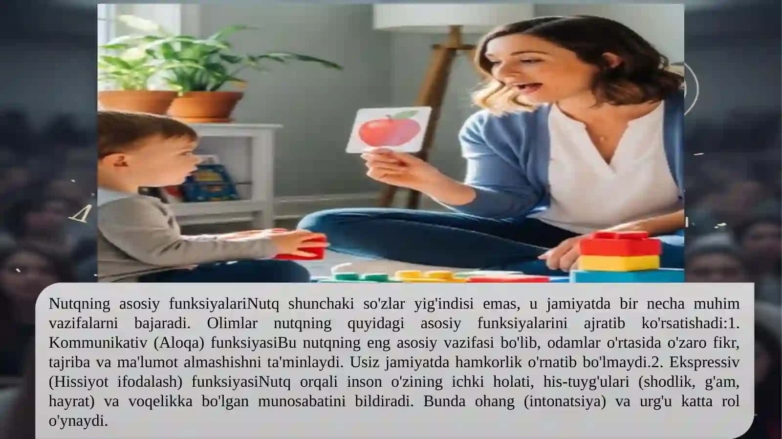 Nutq.Nutq haqida tushuncha. 4
