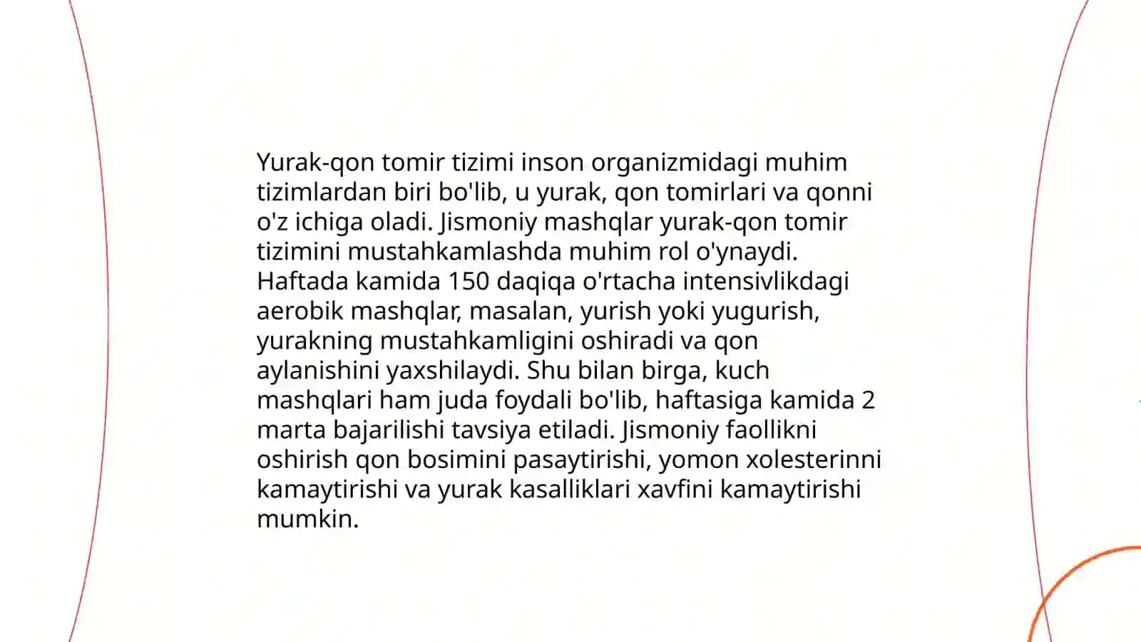 Shugʻullanuvchilar organizmga umumiy rivojlanuvchi mashqlar taʼsiri 4