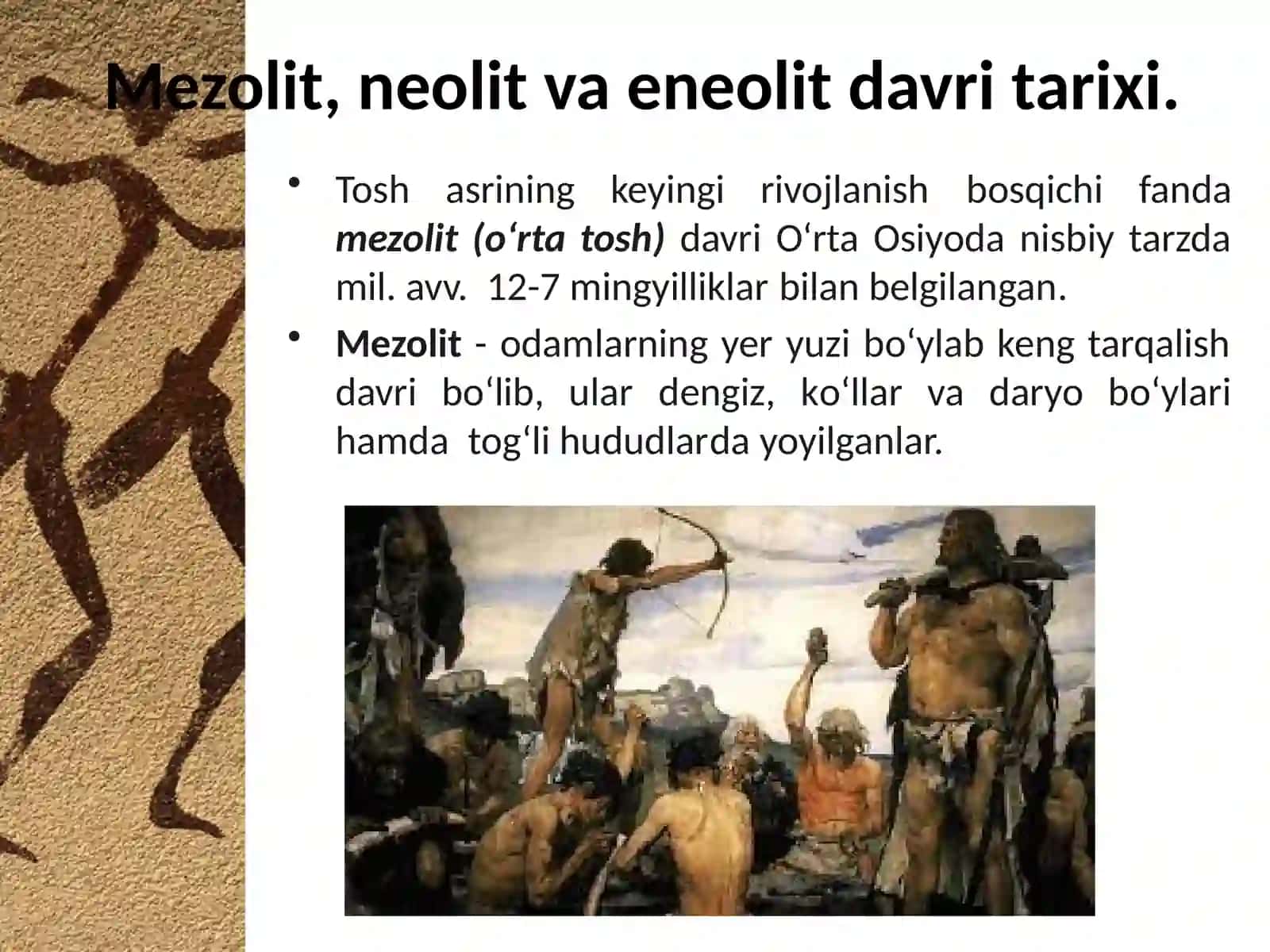 Mezolit Davri Tarixi 4