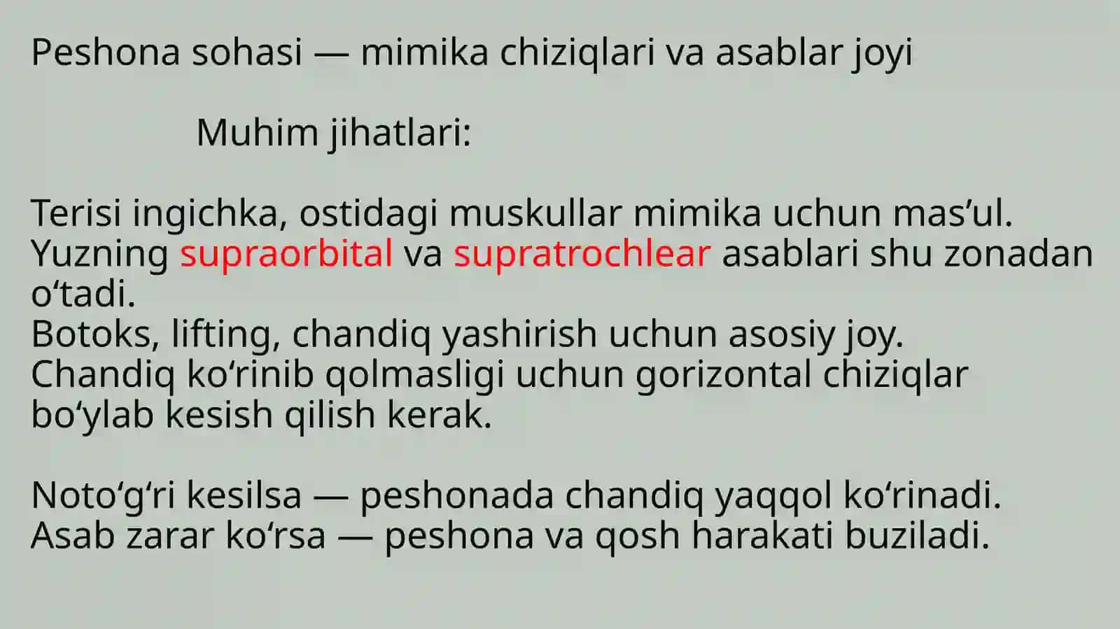 Yuzdagiplastikoperatsiya xususiyatlar 4