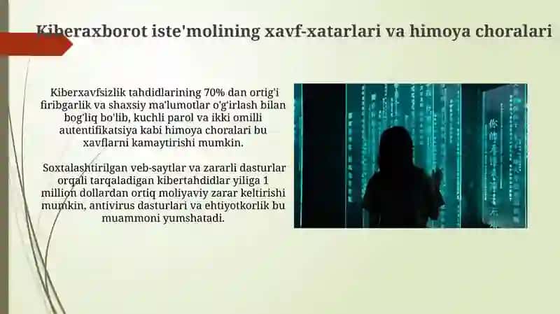 Kiberaxborot iste'moli madaniyati 4