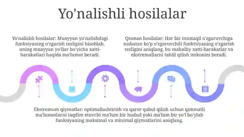 Ikki OʻZgaruvchili Funksiyaning Xususiy Hosilasi Va Ekstremum Qiymatlari 4